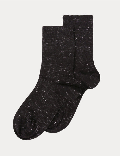 ARIA NEP CREW SOCK - NERO