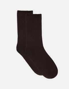 COMFORT TOP SOCK - MAHOGANY