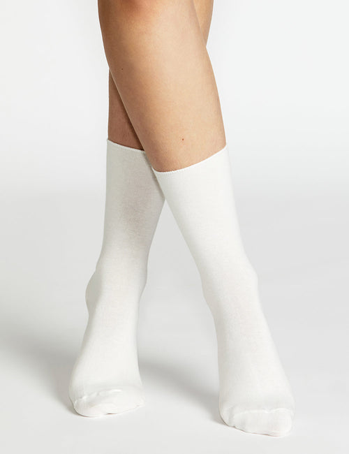 COMFORT TOP SOCK - WHITE