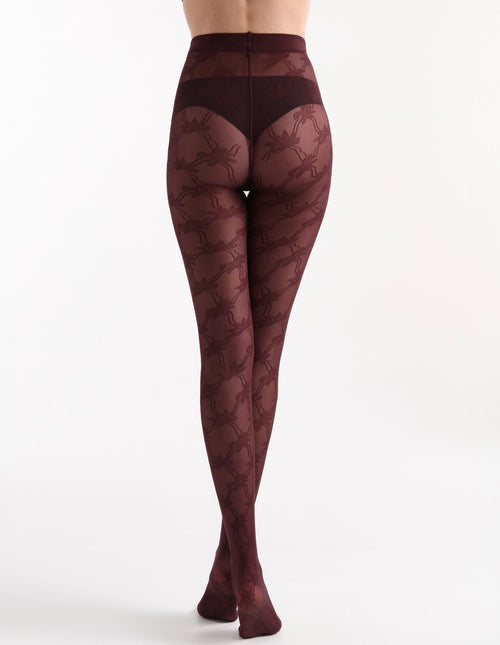 ANNALISA FLORAL TIGHT - PORT
