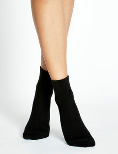 MICROMODAL COMFORT TOP SOCK - NERO