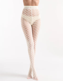 NOEMI WINTER WEAVE TIGHT - CREME