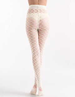 NOEMI WINTER WEAVE TIGHT - CREME