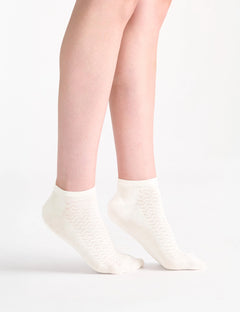 SIENNA LOW CUT SOCK 2 PACK - BIANCO/FAWN