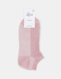 SIENNA LOW CUT SOCK 2 PACK - TULLE/MIST