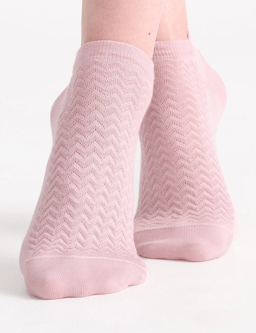 SIENNA LOW CUT SOCK 2 PACK - TULLE/MIST