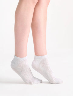 SIENNA LOW CUT SOCK 2 PACK - TULLE/MIST