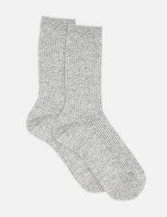 ADRINA RIB SOCK - CLOUD