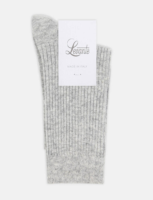 ADRINA RIB SOCK - CLOUD
