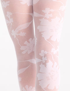 ALTEA BOLD FLORAL TIGHT - BIANCO