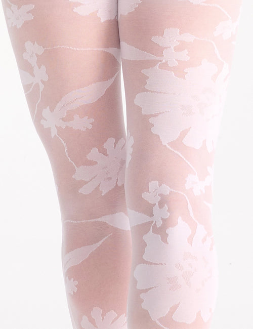 ALTEA BOLD FLORAL TIGHT - BIANCO