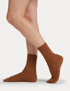 CAMELLA CREW SOCK - GINGER