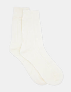 CAMELLA CREW SOCK - CREME