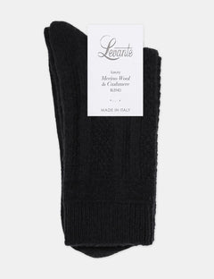 CAMELLA CREW SOCK - NERO