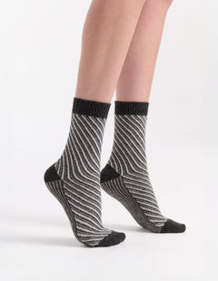 CLARA CHEVRON CREW - SHADOW