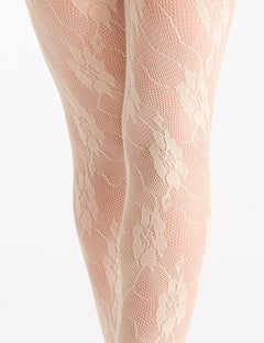 ISOTTA FLORAL NET TIGHT - ANTIQUE