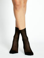 MIDI RIB SOCK - NERO