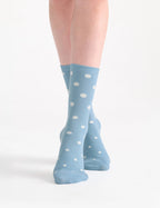 GIGI SPOT CREW SOCK - TIDE