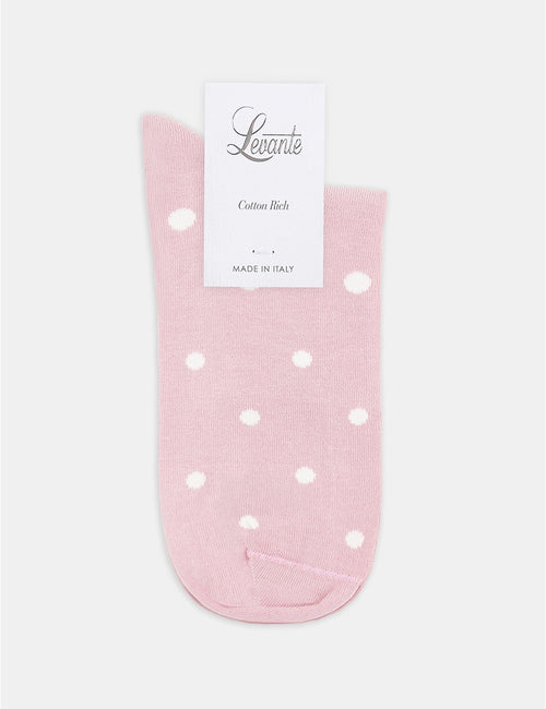 GIGI SPOT CREW SOCK - TULLE