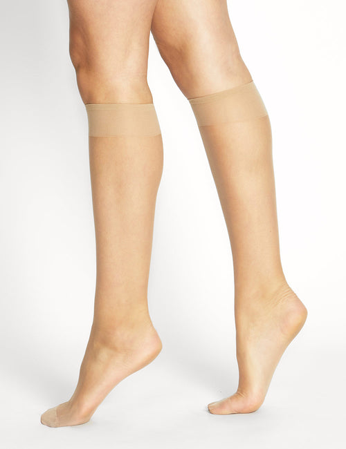 ULTRA SHEER KNEE HIGH 2 PACK - VISONE