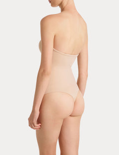 BANDEAU BODYSUIT - NUDE