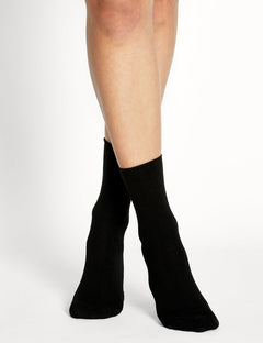 COMFORT TOP SOCK - BLACK