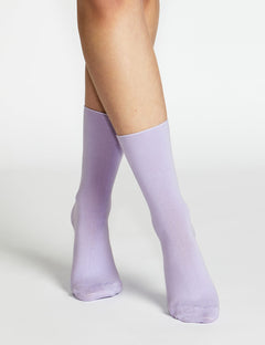 COMFORT TOP SOCK - VIOLA