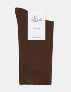 COMFORT TOP SOCK - ESPRESSO