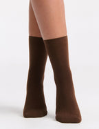 COMFORT TOP SOCK - ESPRESSO