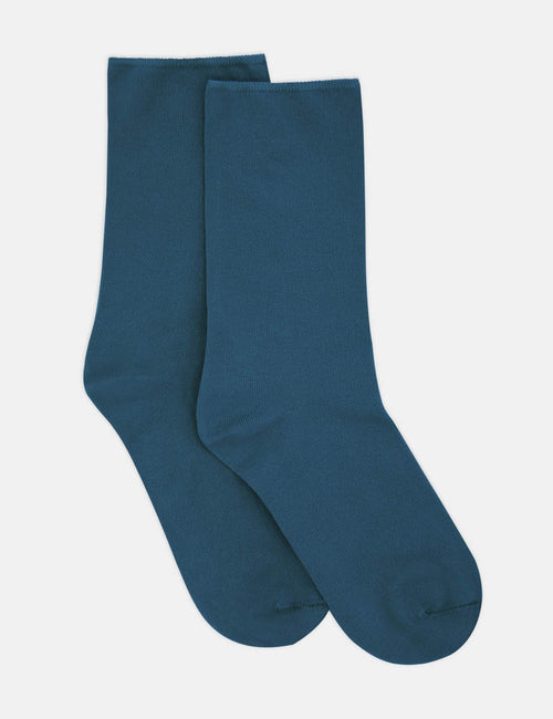 womens cotton crew sock. levante