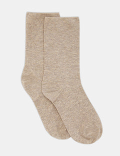 COMFORT TOP SOCK - OATMEAL