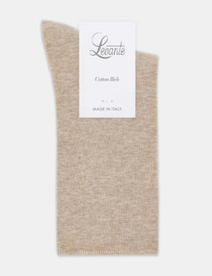 COMFORT TOP SOCK - OATMEAL