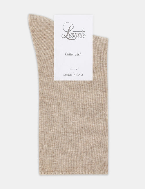 COMFORT TOP SOCK - OATMEAL