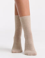 COMFORT TOP SOCK - OATMEAL
