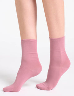 COMFORT TOP SOCK - ROSEWOOD