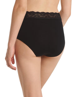 FLOREALE TRIM FULL BRIEF - BLACK