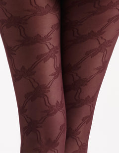 ANNALISA FLORAL TIGHT - PORT