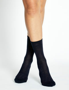 LUCA CREW SOCK - NAVY