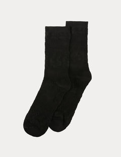 LUCA CREW SOCK - NERO