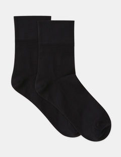 MICROMODAL COMFORT TOP SOCK - NERO