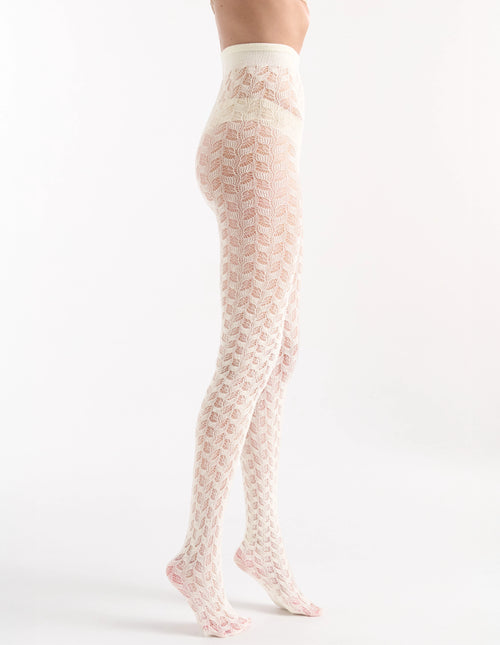 NOEMI WINTER WEAVE TIGHT - CREME