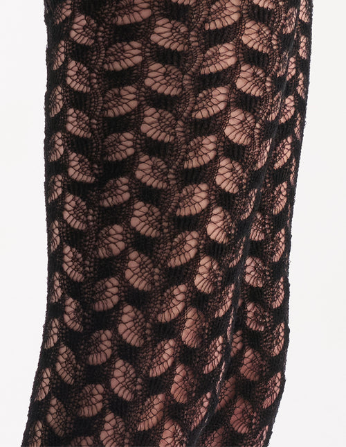 NOEMI WINTER WEAVE TIGHT - NERO