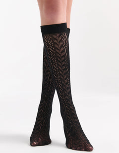 ORNELLA RUMI KNEE HIGH - NERO