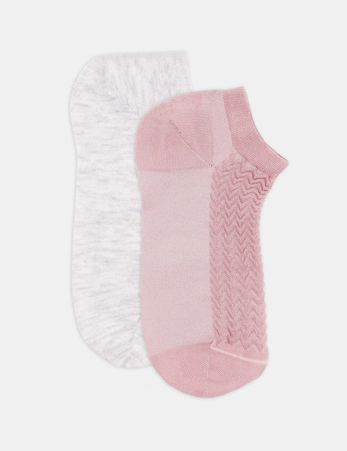 SIENNA LOW CUT SOCK 2 PACK - TULLE/MIST