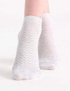SIENNA LOW CUT SOCK 2 PACK - TULLE/MIST