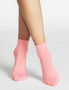 SOFIA QUARTER CREW SOCK - ROSA