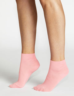 SOFIA QUARTER CREW SOCK - ROSA