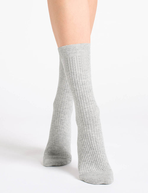 ADRINA RIB SOCK - CLOUD