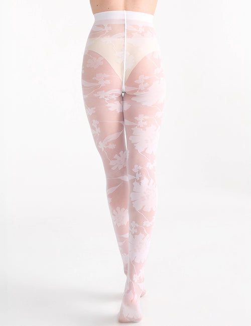 ALTEA BOLD FLORAL TIGHT - BIANCO