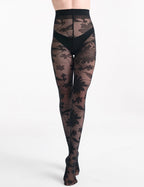 ALTEA BOLD FLORAL TIGHT - NERO